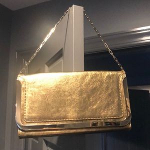 Botkier gold clutch